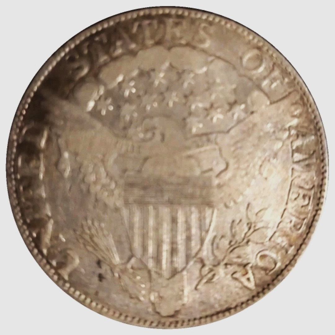 1806/5-50c-Draped-Bust-Half-Dollar-Knob-6-W/Stem-Overton-103